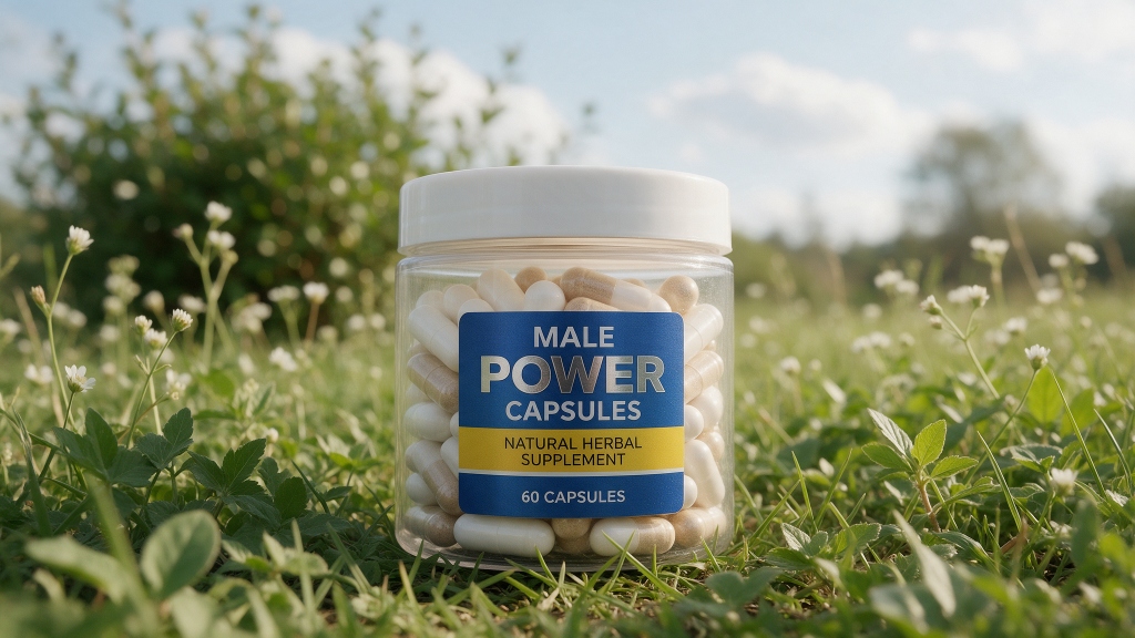 Male Power Capsules - Naturligt örttillskott för manlig balans